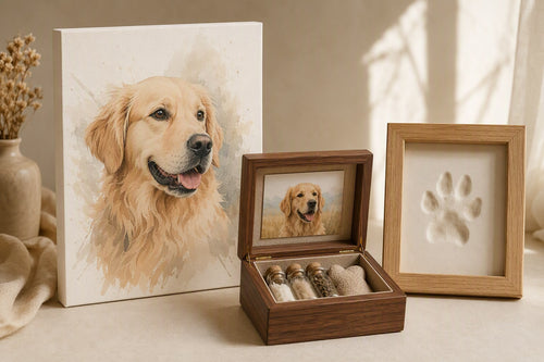 Complete pet memory gift set